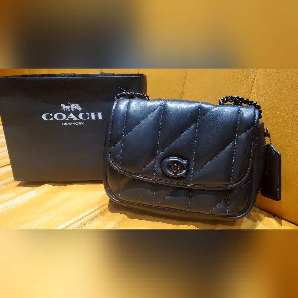 Coach Pillow Madison Shoulder Bag with Quilting